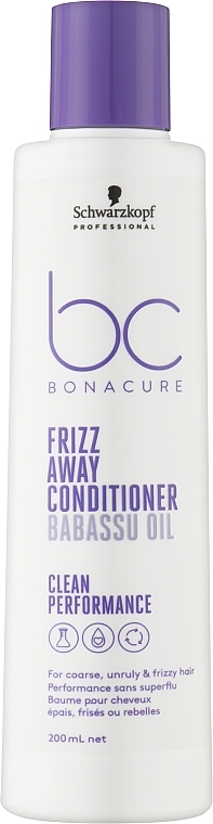 Кондиціонер для волосся - Schwarzkopf Professional Bonacure Frizz Away Conditioner