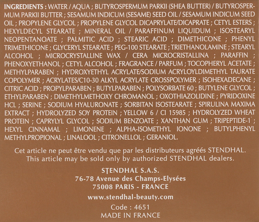 Дневной крем для лица - Stendhal Recette Merveilleuse Ultra Revitalizing Day Cream — фото N3