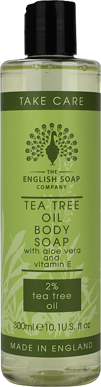 Рідке мило для тіла з олією чайного дерева - The English Soap Company Take Care Collection Tea Tree Oil Body Soap — фото N1