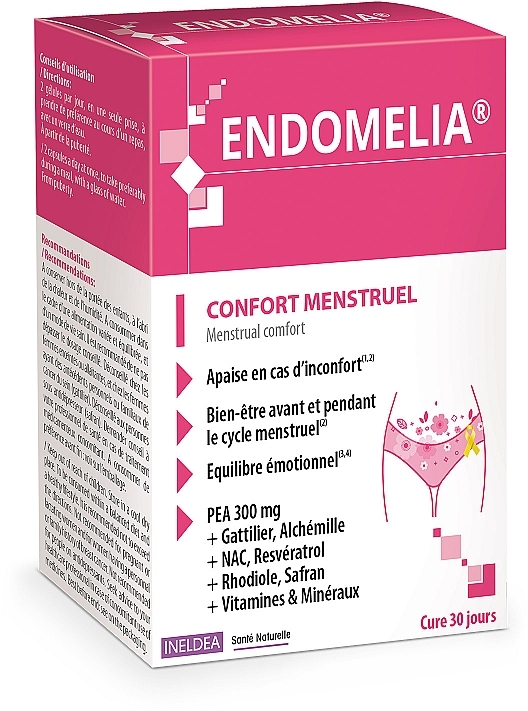 Комплекс "Ендомелія" при болісних місячних - Ineldea Endomelia — фото N1