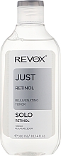 Омолоджуючий тонер для обличчя та шиї з ретинолом - Revox B77 Just Retinol Toner — фото N2