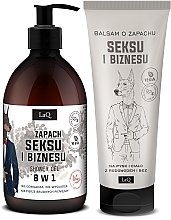 Набір - LaQ Doberman Sex & Business (sh/gel/500ml + b/lot/200ml) — фото N3