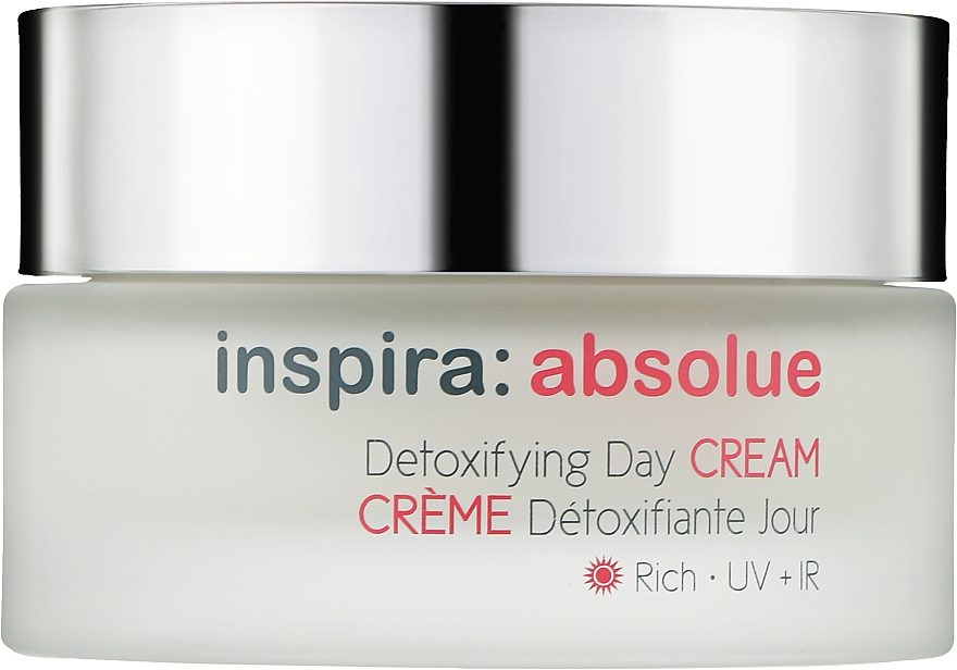 Дневной детокс-крем для сухой кожи лица - Inspira:cosmetics Inspira:absolue Detoxifying Day Cream Rich — фото N1