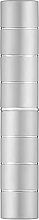 Кисть для макияжа CS-158S телескопическая в алюминиевой тубе, серебро - Cosmo Shop — фото N1