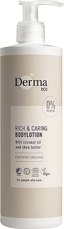 Лосьйон для тіла - Derma Eco Rich & Caring Body Lotion — фото N1