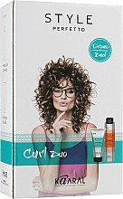 Духи, Парфюмерия, косметика Набор - Kaaral Style Perfetto Curl Duo Holiday Kit (h/gel/200ml + h/cr/150ml)