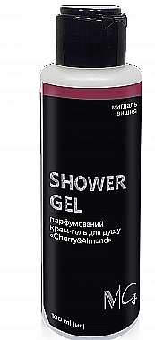 Парфумований крем-гель для душу "Cherry & Almond" - MG Shower Gel — фото N2