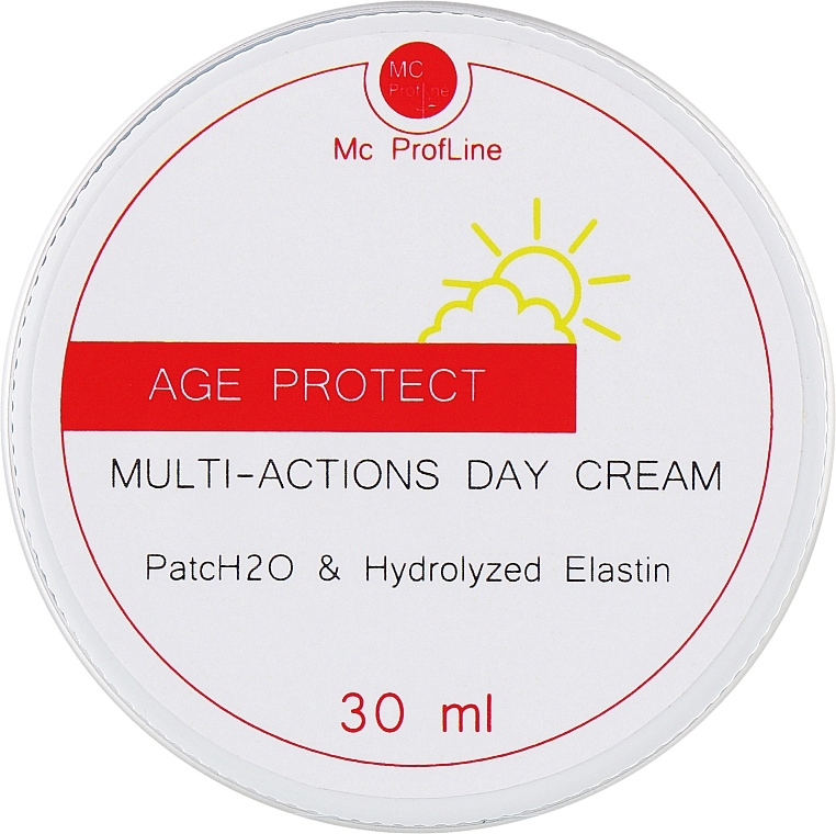 Денний крем для обличчя з пептидами та еластином - Miss Claire MС Profline Age Protect Multi-actions Day Cream — фото N2