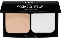 Духи, Парфюмерия, косметика Компактная двойная пудра - NYX Professional Makeup Define Refine Powder Foundation