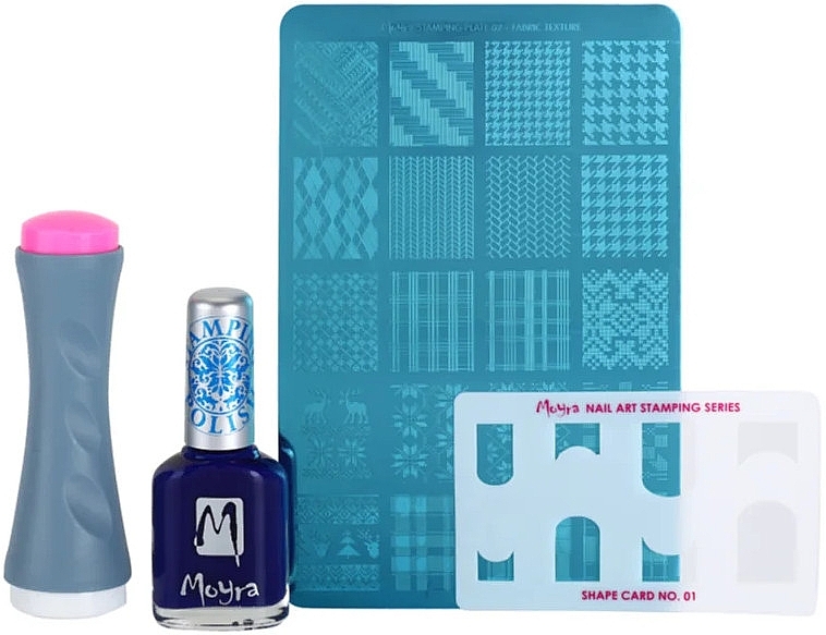 Стартовий набір для стемпінгу № 02 - Moyra Nail Stamping Starter Kit — фото N2