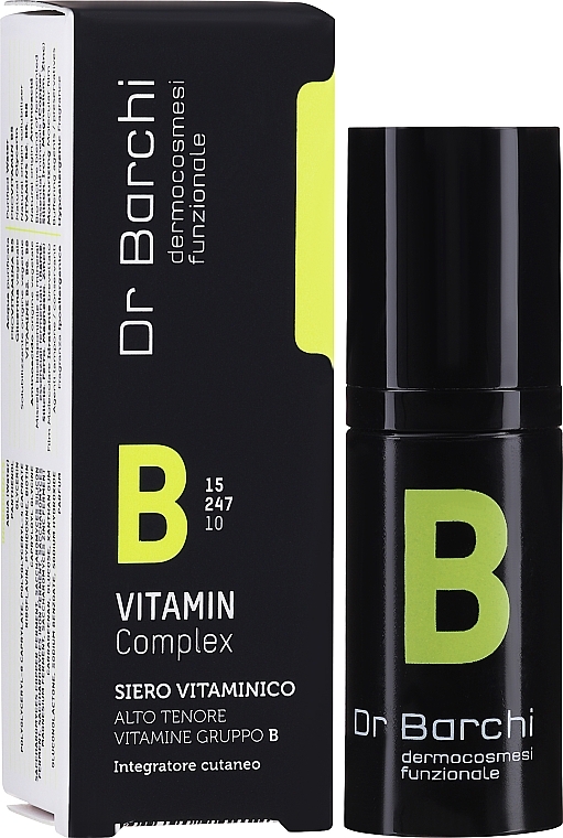 Витаминная сыворотка для лица - Dr. Barchi Vitamin B Complex Vitamin Serum — фото N2