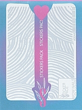 Парфумерія, косметика Дизайнерські наклейки для нігтів "Foil 0044" - StickersSpace 
