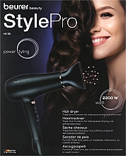 Фен для волосся HC 50 - Beurer 2200w Hair Dryer — фото N2