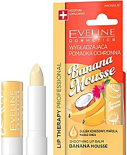 Парфумерія, косметика Бальзам для губ "Банановий мус" - Eveline Cosmetics Lip Therapy Smoothing Balm Banana Mousse