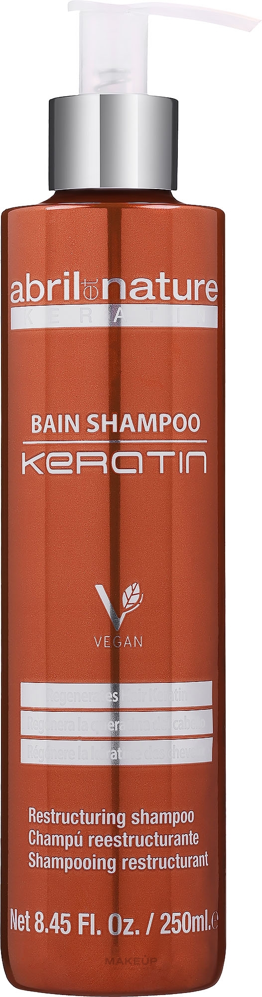 Шампунь з кератином - Abril et Nature Bain Shampoo Keratin — фото 250ml