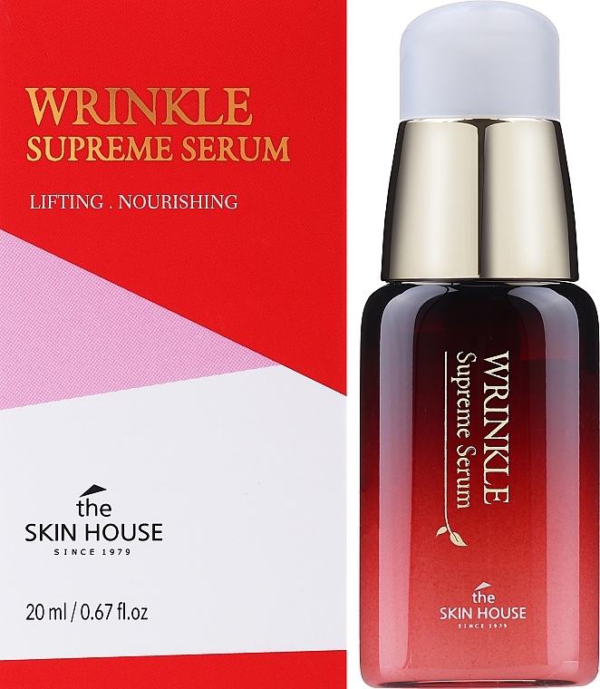 Питательная сыворотка с женьшенем - The Skin House Wrinkle Supreme Serum — фото N2