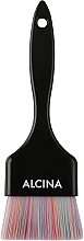 Духи, Парфюмерия, косметика Кисть для окрашивания, размер L, черная, широкая брендированная, 23 см - Alcina Balayage Paintbrush