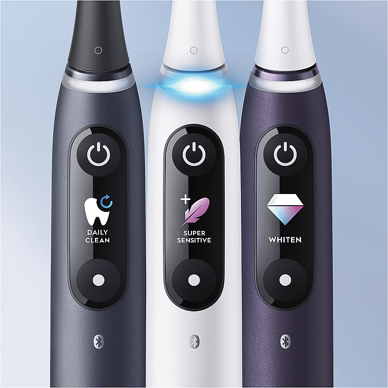 Електрична зубна щітка, біла - Oral-B Braun iO Серія 8 — фото N6