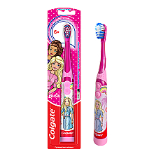 Парфумерія, косметика Дитяча електрична зубна щітка, суперм'яка, Barbie, рожева 3 - Colgate Electric Motion Barbie
