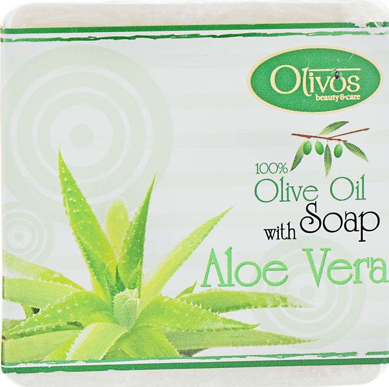 Натуральное оливковое мыло "Алоэ вера" - Olivos Herbs & Fruits With Aloe Vera Soap