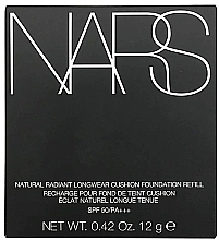 Тональний кушон - Nars Natural Radiant Longwear Cushion Foundation SPF50+++ Refill (змінний блок) — фото N3