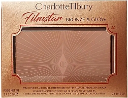 Мини-палетка для контуринга - Charlotte Tilbury Mini Filmstar Bronze & Glow Light To Medium — фото N3