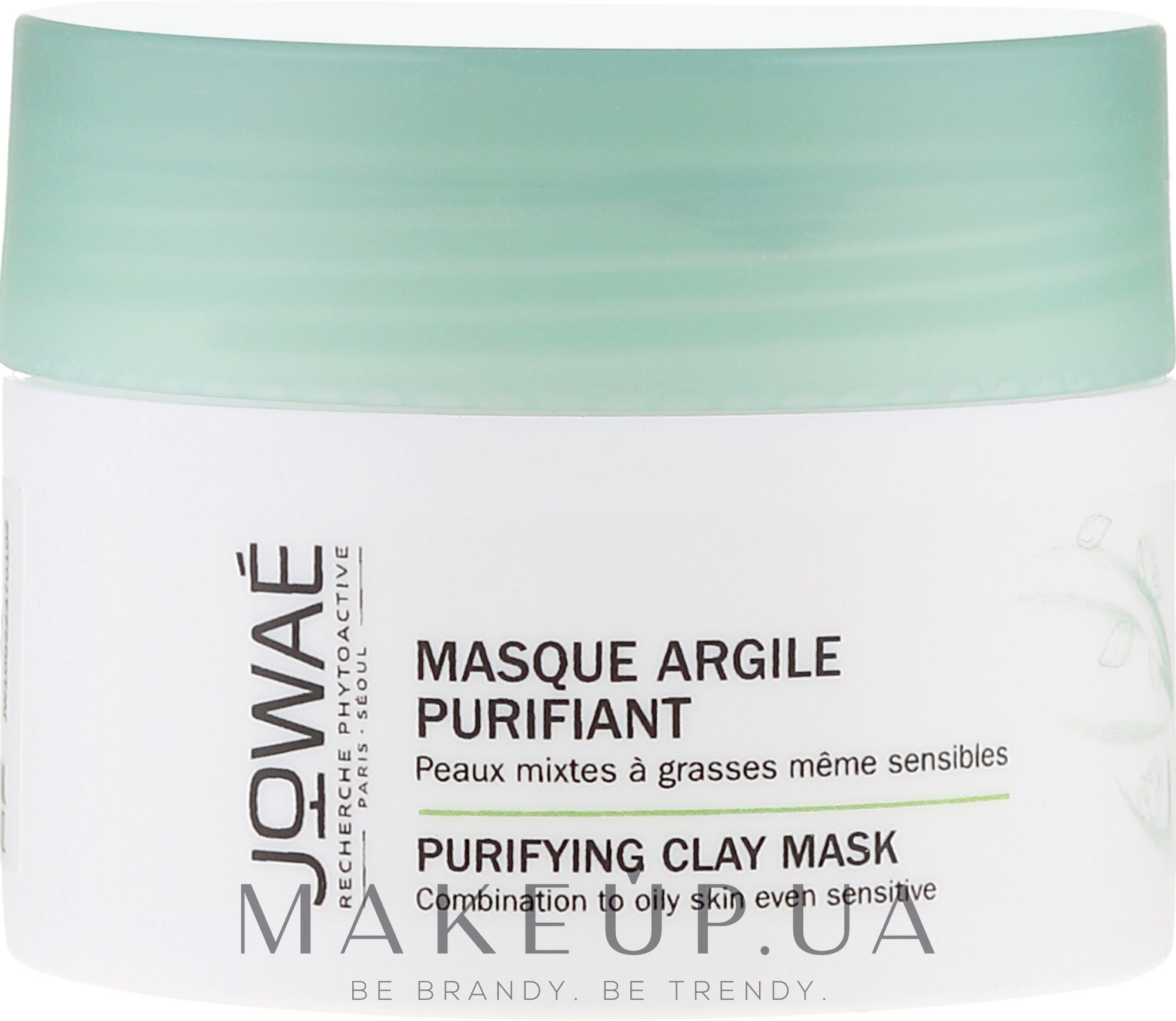 Очищаюча маска для обличчя - Jowae Masque Argile Purifiant Purifying Clay Mask — фото 50ml