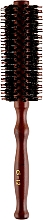 Духи, Парфюмерия, косметика Щетка-брашинг CS-12A, с деревянной фигурной ручкой и прямым ворсом - Cosmo Shop