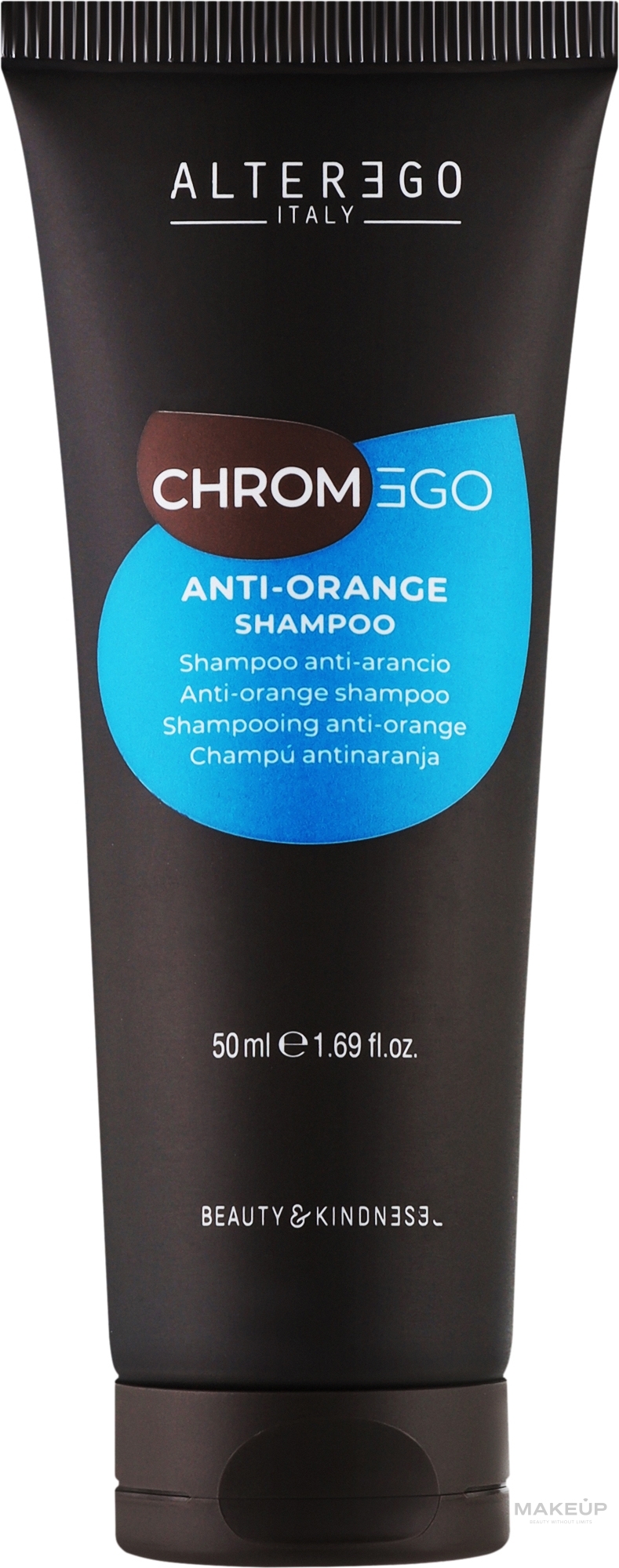 Шампунь для нейтралізації помаранчевого пігменту - Alter Ego ChromEgo Anti-Orange Shampoo — фото 50ml