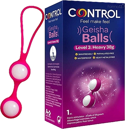 Вагінальні кульки - Control Geisha Balls Level 3 — фото N1