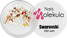 Стрази для дизайну нігтів - Nails Molekula Swarovski 6 — фото N1