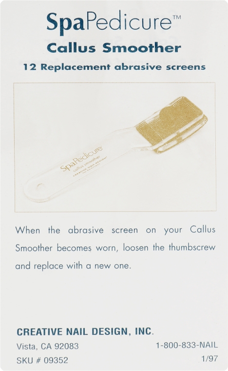 Змінна насадка - CND Callus Smoother Refill — фото N5