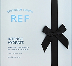 Парфумерія, косметика Набір - REF Intense Hydrate Set (h/shampoo/285ml + h/cond/245ml + leave/in/tr/125ml)