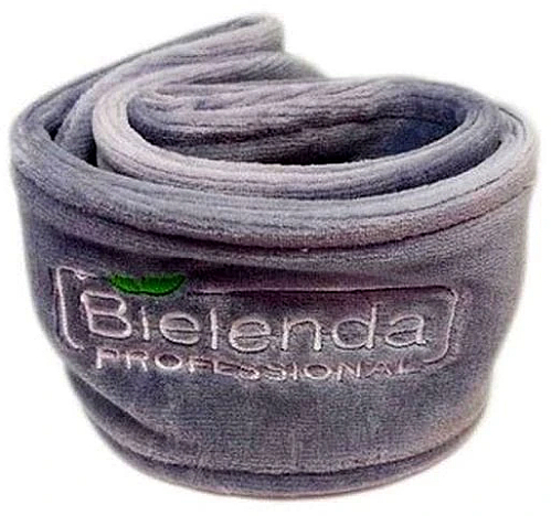 Косметическая повязка на голову, серая - Bielenda Professional — фото N1