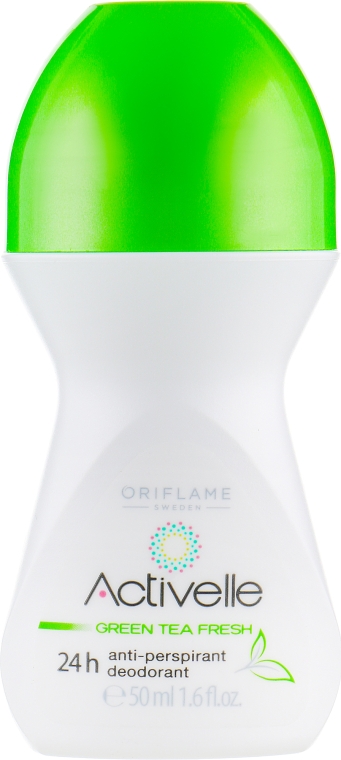 Дезодорант-антиперспирант 24-часового действия "Активэль" - Oriflame Activelle Green Tea Fresh