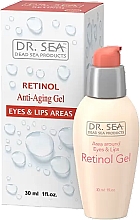 Духи, Парфюмерия, косметика Гель для области вокруг глаз и губ с ретинолом - Dr. Sea Gel Anti-Aging Eyes & Lips Area Retinol