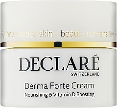 Духи, Парфюмерия, косметика Питательный крем с бустером витамина D - Declare Derma Forte Cream