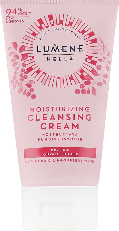 Крем для умывания очищающий - Lumene Hellä Moisture Replenishing Cleansing Cream — фото N1