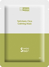 Парфумерія, косметика Заспокійлива тканинна маска для обличчя з центелою - Sweeteen Tartcherry CICA Calming Mask