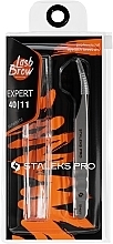Пинцет профессиональный для ресниц - Staleks Pro Expert 40 Type 11 — фото N4