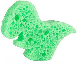 Дитяча пінна багаторазова губка для душу «Ті-Рекс» - Spongelle Spongeasaurus T-Rex Body Wash Infused Buffer — фото N3