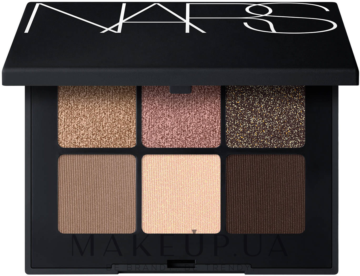 Палетка тіней - Nars Voyageur Eyeshadow Palette — фото Suede