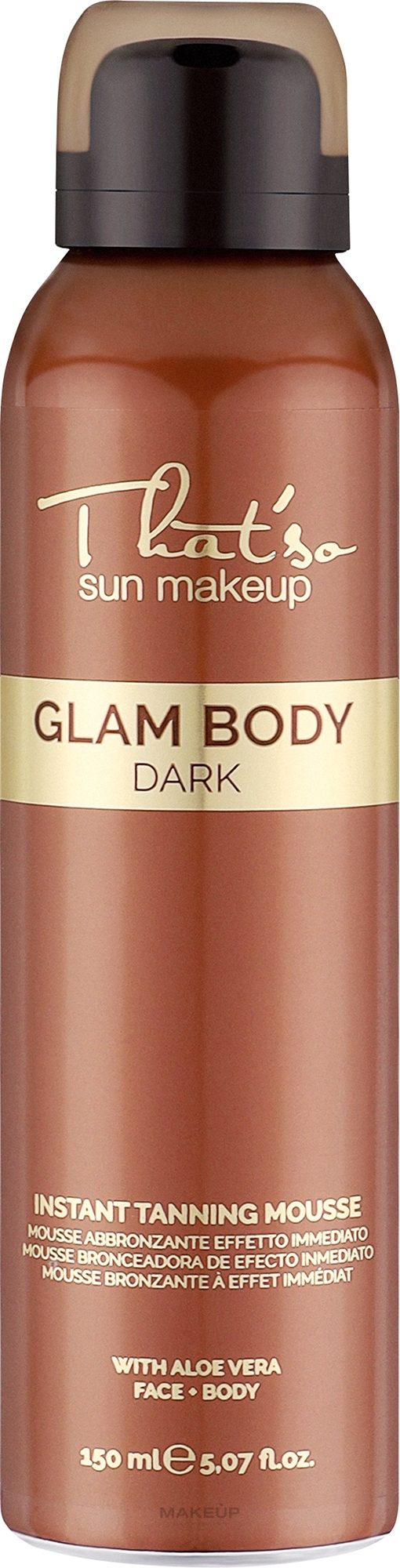 Мусс-автозагар для гламурного бронзового загара, Dark - That's So Glam Body Mousse — фото 150ml