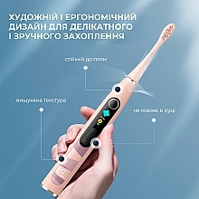 Електрична зубна щітка Oclean X10 Pink - Oclean X10 Electric Toothbrush Pink — фото N13