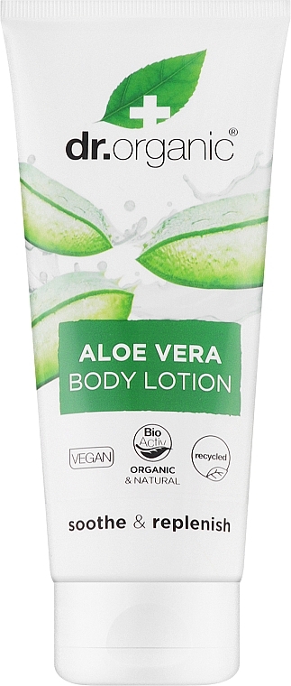 Увлажняющий лосьон для тела с алоэ вера - Dr. Organic Bioactive Skincare Aloe Vera Skin Lotion — фото N1