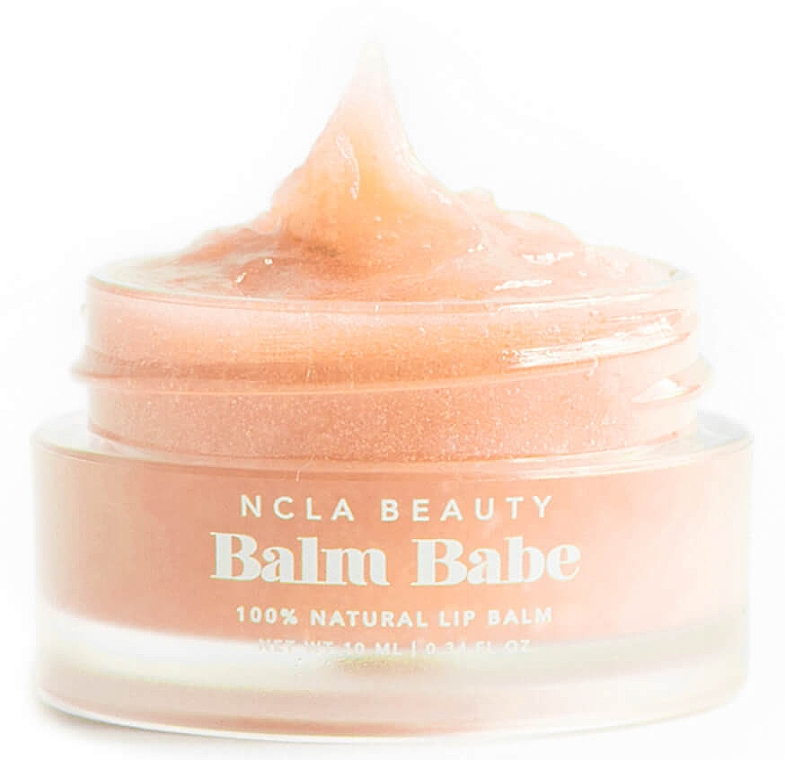 Бальзам для губ "Персик" - NCLA Beauty Balm Babe Peach Lip Balm — фото N1