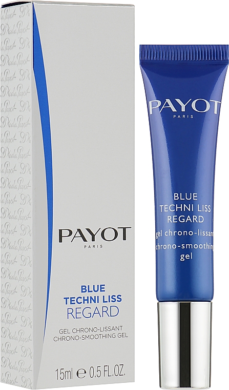 Крем-гель хроноактивний для шкіри навколо очей - Payot Blue Techni Liss Regard — фото N2