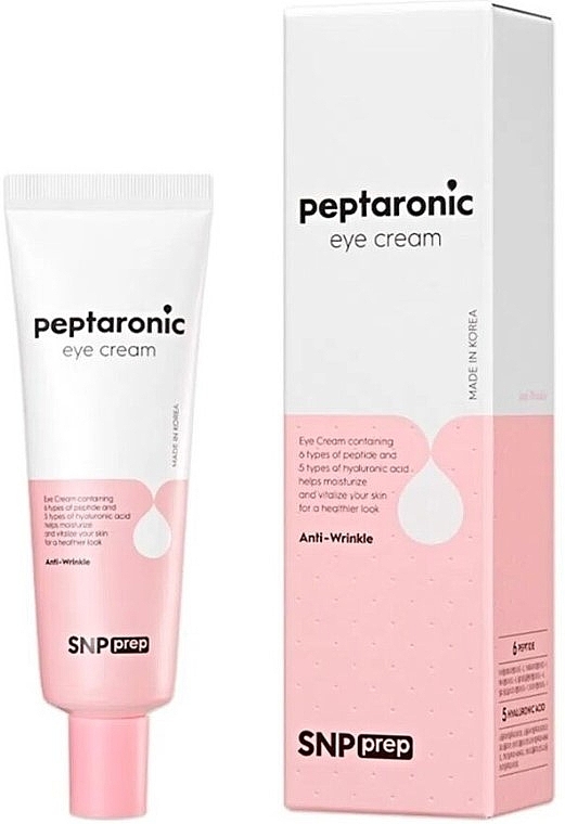 Зволожувальний крем для шкіри навколо очей - SNP Prep Peptaronic Eye Cream — фото N1