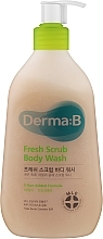 Парфумерія, косметика Освіжальний гель-скраб для душу - Derma:B Fresh Scrub Body Wash