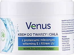 Крем для лица и тела - Venus Face And Body Cream — фото N1